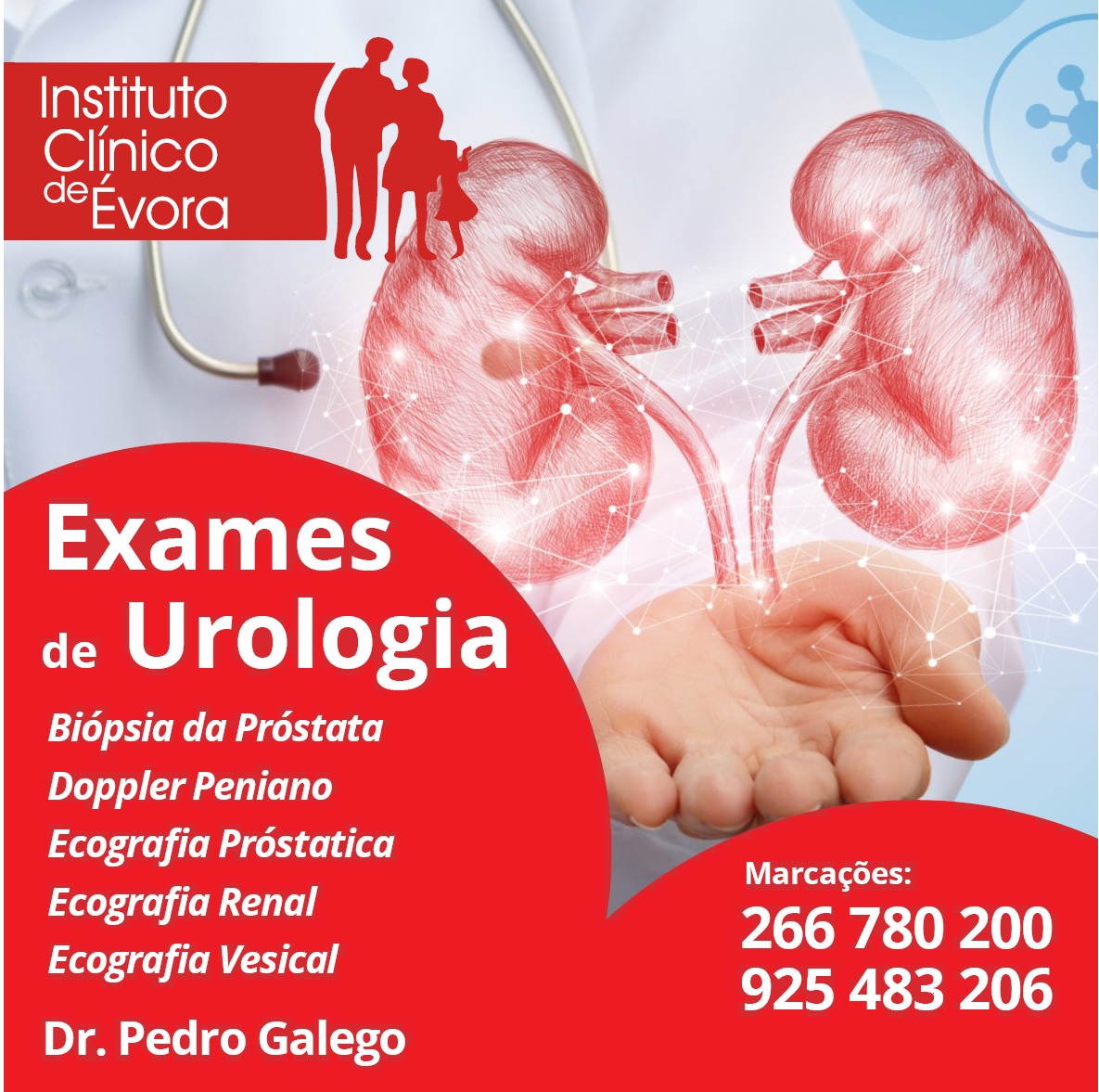 Urologia - Ecografia da Próstata, Renal e Vesical